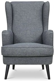 Autronic BONTEC Kreslo ušiak, krémová látka, AK-A1318 CRM2 Farba: Krémová