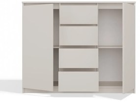 Komoda Musecalo 8 (kašmír). Akcia -20%. Vlastná spoľahlivá doprava až k Vám domov. 1132842