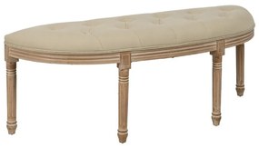 Béžová/v prírodnej farbe lavica Royal – Ixia