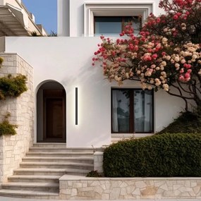 Brilagi - LED vonkajšie nástenné svietidlo LINEAR LED/22W/230V 4000K IP65 antracit