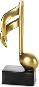 DEKORAČNÁ SOŠKA SONIK 8X4X16 CM ZLATÁ