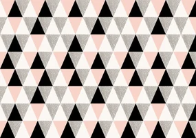 Fototapeta - Zloženie trojuholníkov (152,5x104 cm)