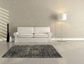 Obsession koberce Ručne tkaný kusový koberec Maorov 220 ANTHRACITE - 160x230 cm