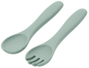 Príbor 2-dielny Platinum Silicone Sage