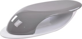 XXXLutz KONFERENČNÝ STOLÍK, biela s vysokým leskom, sivá farba s vysokým leskom, plast, 130/58/30 cm Livetastic - Stolíky do obývačky - 001769002701