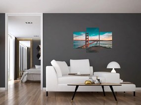 Obraz- Golden Gate, San Francisco (90x60 cm)