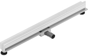 Mexen Flat Wall, sprchový žľab na stenu 2v1, 80 cm, biela, 1230080