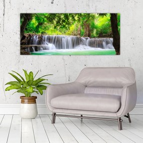 Obraz - Vodopád (120x50 cm)