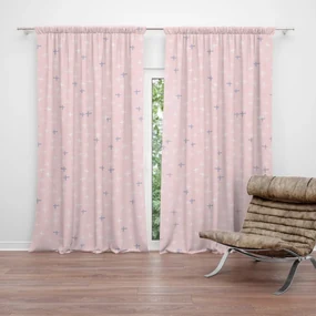 Sablio Záves Farebné krížiky: 2 ks 140x250 cm