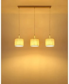 Globo 15968-3H - Závesný luster na lanku DELEON 3xE27/40W/230V