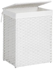 Koš na prádlo LAURA bílý