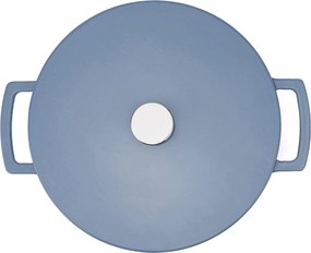 Elmich Smaltovaný liatinový hrniec Ember 28 cm modrý