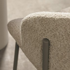 Jedálenská stolička Safira boucle béžová