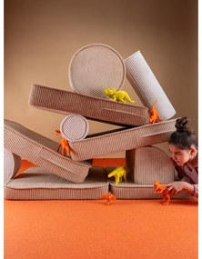 Hnedá menčestrová detská pohovka 132 cm Settee – Wigiwama