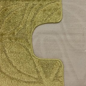 Sada kúpeľňových koberčekov Montana Flora Khaki