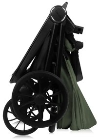 Lionelo - Kombinovaný kočík 2v1 MIKA PLUS olivovo zelený