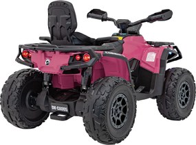 Ramiz Štvorkolka Can Am Outlander ATV ružová