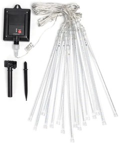 Aigostar - LED Solárna vianočná reťaz 384xLED/13m IP65 studená biela