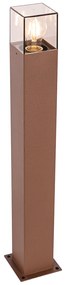 Vonkajšia lampa 70 cm hrdzavohnedá so zemným hrotom a káblovou objímkou - Denmark