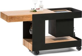 Indu+ Iceboy mobilný bar čierny