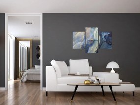 Obraz - Abstrakcia alkoholovým atramentom (90x60 cm)