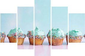 Obraz cupcakes (150x105 cm)