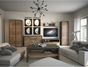 Polica MONTANA P1, sivá