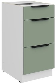 Kuchynská skrinka Aria-Sa/Wh Anti Fingerprint 40d 3s Bb