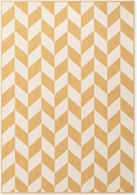 Ted Baker, Kusový koberec Ted Baker Haringey 106380 Yellow White, 200x300, žltá, chodba / predsieň