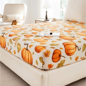 Plachta z mikrovlákna AUTUMN PUMPKINS farebné 90x200 cm