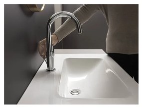 Hansgrohe Vernis Blend - Umývadlová batéria s otočným výtokom a odtokovou súpravou s tiahlom, chróm 71554000