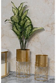 Kovové obaly na kvetináče v súprave 2 ks ø 23 cm Livi – Mauro Ferretti