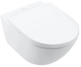 Villeroy & Boch 4670TSR1 - Závesné WC so sedátkom SoftClose SUBWAY keramika/biela