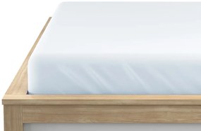 Jersey plachta ľadovo modrá 90 x 200 cm