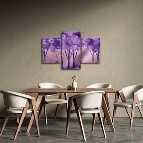 Obraz - Jelene v magickom lese (90x60 cm)