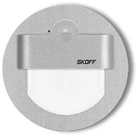 LED nástenné svietidlo Skoff Rueda hliník neutr. 230V MM-RUE-G-N s čidlom pohybu
