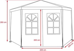 Záhradný párty stan - Altánok MARION