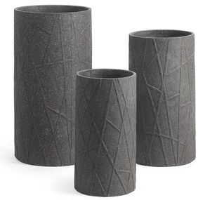 Obal na kvetináč 101747 čierny 30x59h