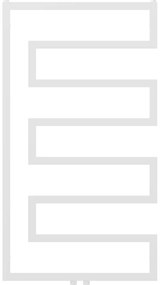 Mexen Florida, vykurovacie teleso 1080 x 600 mm, 358 W, biela, W206-1080-600-00-20