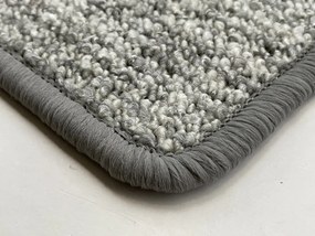 Vopi koberce Kusový koberec Alassio šedý štvorec - 180x180 cm