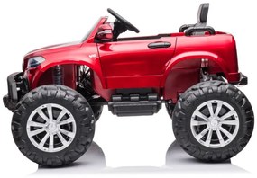 LEAN CARS ELEKTRICKÉ AUTÍČKO MERCEDES  DK-MT950 4x4  LAKOVANÉ - ČERVENÉ MOTOR 4x45W - BATÉRIA - 2x12V7Ah- 2024