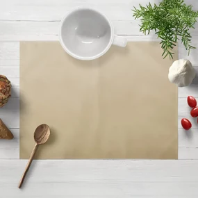 Biante Saténové prestieranie na stôl polyesterový Satén LUX-L054 Latte 30x40 cm