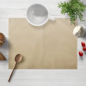 Biante Saténové prestieranie na stôl polyesterový Satén LUX-L054 Latte 35x45 cm