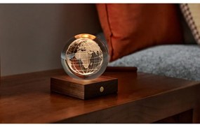 Tmavohnedá svetelná dekorácia na USB Amber – Gingko