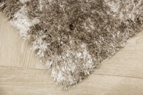 Koberec Shaggy Puffy P149 béžový / hnedý