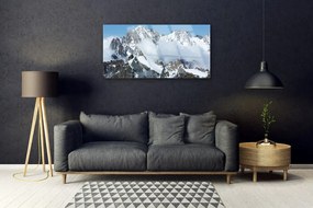 Obraz na akrylátovom skle Hory krajina 100x50 cm