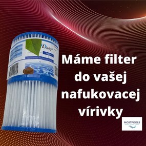 Filter INTEX S1 pre nafukovacie vírivky PureSpa, SimpleSpa (pár)
