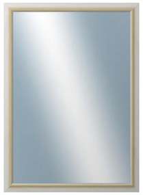 DANTIK - Zrkadlo v rámu, rozmer s rámom 50x70 cm z lišty RIVIERA Au (3100)