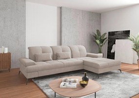 XXXLutz ROHOVÁ SEDAČKA, textil, sivobéžová Sit & More - Sedačky - 000144009001