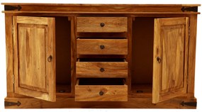 furniture-nabytek.cz - Kuchynská komoda z masívneho palisandru 160x90x45
